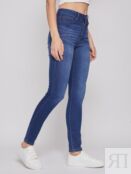 Джинсы силуэта Skinny высокой посадки zolla 02034714Z062 фото 4