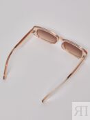 Солнцезащитные очки в полупрозрачной оправе Zolla
