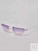 Солнцезащитные цветные очки в прозрачной оправе zolla