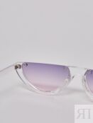Солнцезащитные цветные очки в прозрачной оправе zolla