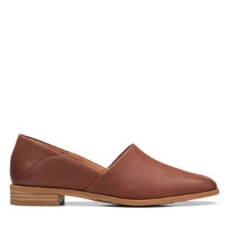 Женские туфли-лодочки Clarks, коричневые