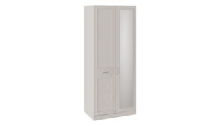 Шкаф для одежды с зеркальной дверью Сабрина СМ-307.07.221-01L Три Я