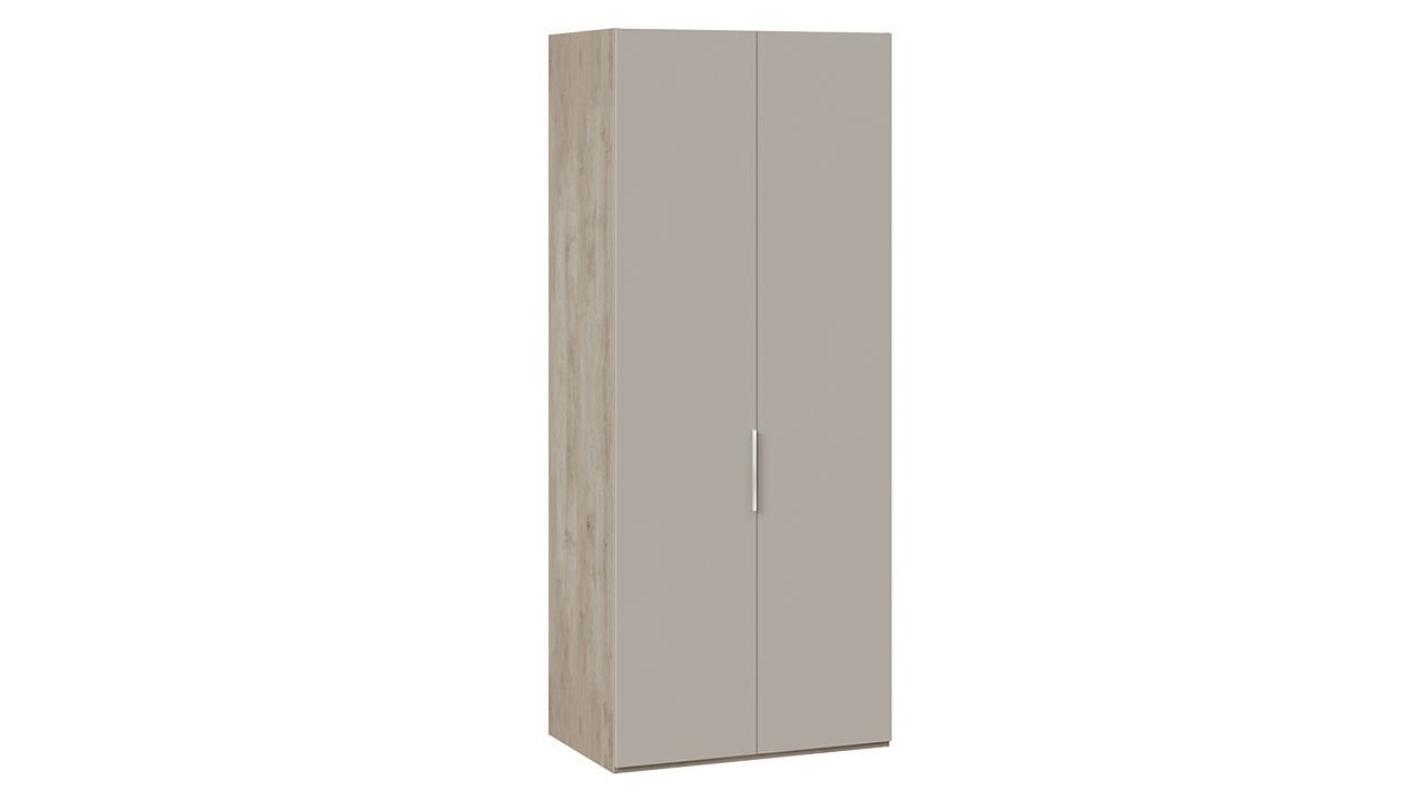 Шкаф для одежды баттл рок серый глянец Эмбер СМ-348.07.003 Три Я