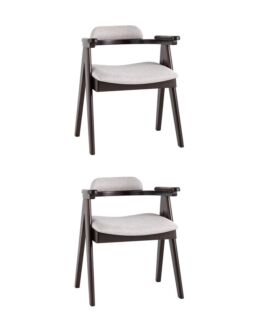 Комплект стульев OLAV светло-серый 2 шт Stool Group