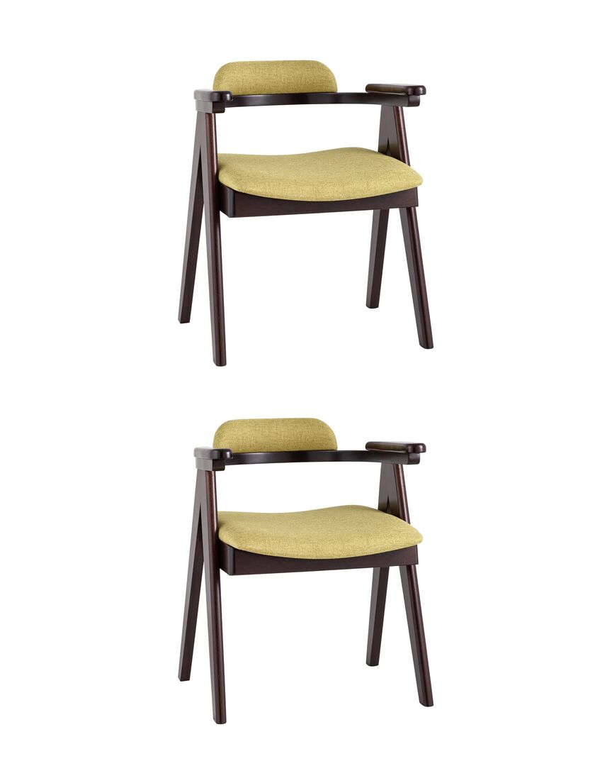 Комплект стульев OLAV оливковый 2 шт Stool Group