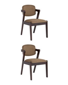 Комплект стульев VIVA кофейный 2 шт Stool Group