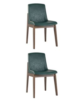 Комплект стульев LOKI экокожа зеленый 2 шт. Stool Group