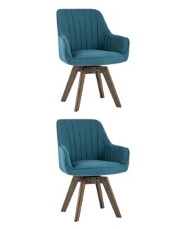 Комплект стульев вращающийся MANS бирюзовый 2 шт. Stool Group