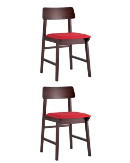Комплект стульев ODEN красный 2 шт Stool Group