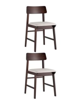 Комплект стульев ODEN светло-серый 2 шт Stool Group