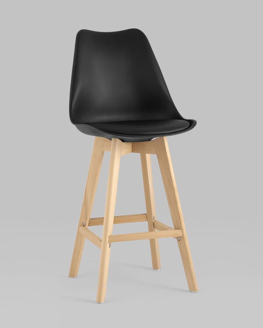 Стул барный FRANKFURT черный Stool Group