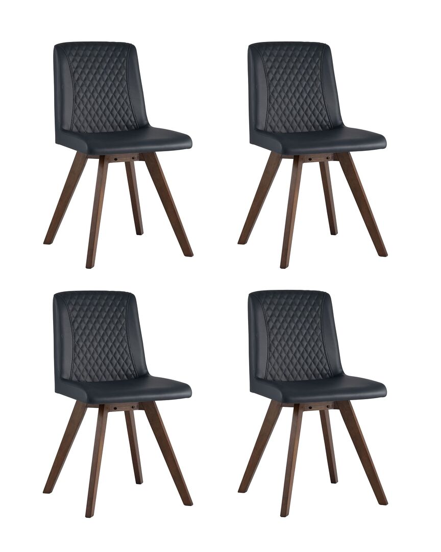 Комплект стульев MARTA PU синий 4 шт Stool Group
