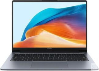 Ноутбук Huawei MateBook D 14 53013XFA i5 12450H/8GB/512GB SSD/UHD Graphics/