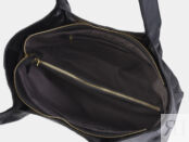 Женская кожаная сумка Миранда чёрная