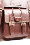Кожаный рюкзак Кэмэл, коричневый