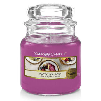 Свеча малая в стеклянной банке Yankee Candle Экзотические ягоды