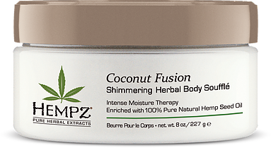 Суфле для тела с мерцающим эффектом Herbal Body Souffle Coconut Fusion 110-2135-03 фото 1