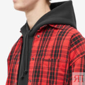 Рубашка VETEMENTS Flannel Shirt UE63SH180R | Red Check фото 2