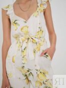 Комбинезон Victoria's Secret Limonada, белый/желтый 26677311 | Lemon Print фото 4