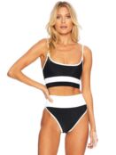 Плавки Beach Riot Emmy Bikini, черный/белый 11189849 | Black/White фото 1