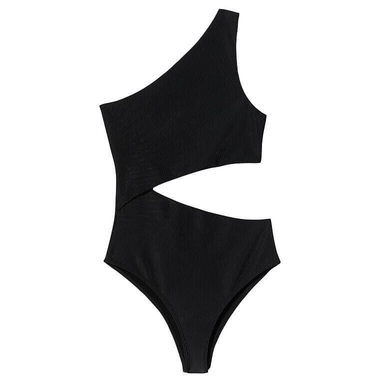 Купальник Beach Riot Celine One-Piece, черный 11201421 | Black Rib фото 1