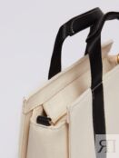 Текстильная сумка-тоут с ремешком на плечо Zolla