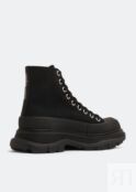 Ботинки ALEXANDER MCQUEEN Tread Slick boots, черный 611706W4L321000 | Black фото 3