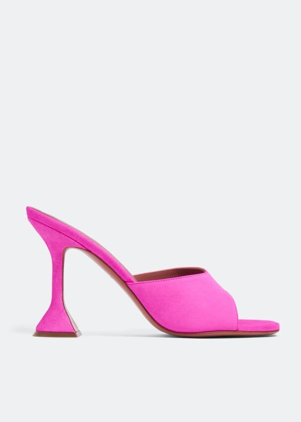 Мюли AMINA MUADDI Lupita mules, розовый LUPITASLIPPER95-SUFLPI | Pink фото 1