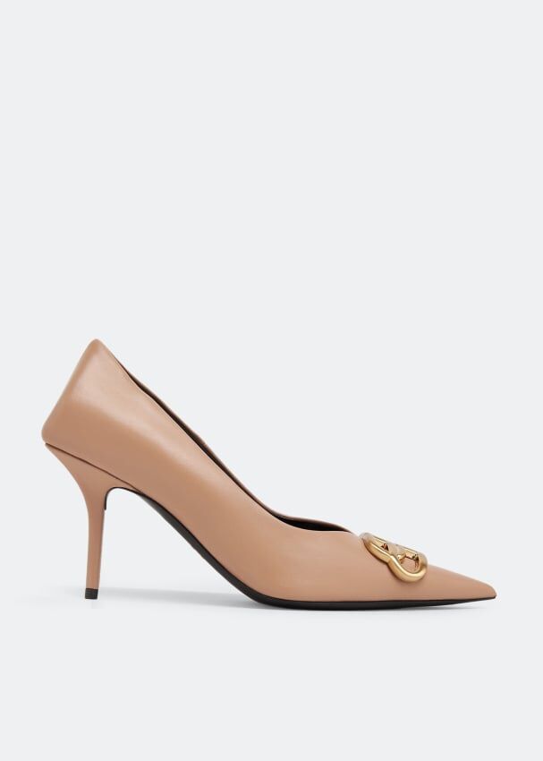 Туфли BALENCIAGA Square Knife pumps, бежевый 636635WAWNC9180 | Beige фото 1