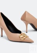 Туфли BALENCIAGA Square Knife pumps, бежевый 636635WAWNC9180 | Beige фото 2