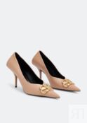 Туфли BALENCIAGA Square Knife pumps, бежевый 636635WAWNC9180 | Beige фото 4