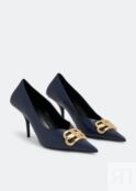 Туфли BALENCIAGA Square Knife pumps, синий 636635WAWNC4080 | Blue фото 4