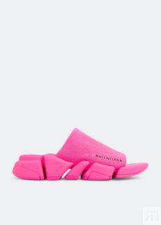 Шлепанцы BALENCIAGA Speed 2.0 slides, розовый