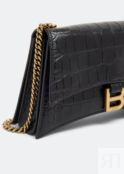 Сумка кросс-боди BALENCIAGA Crush XS chain bag, черный 736016210IX1000 | Black фото 2