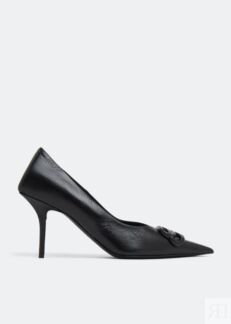 Туфли BALENCIAGA Square Knife BB pumps, черный