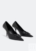 Туфли BALENCIAGA Square Knife BB pumps, черный 636635WBBI21000 | Black фото 4