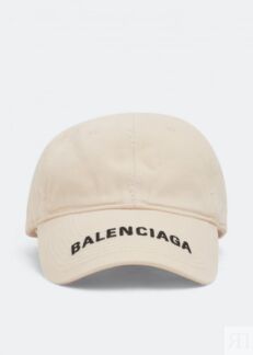 Кепка BALENCIAGA Logo cap, белый