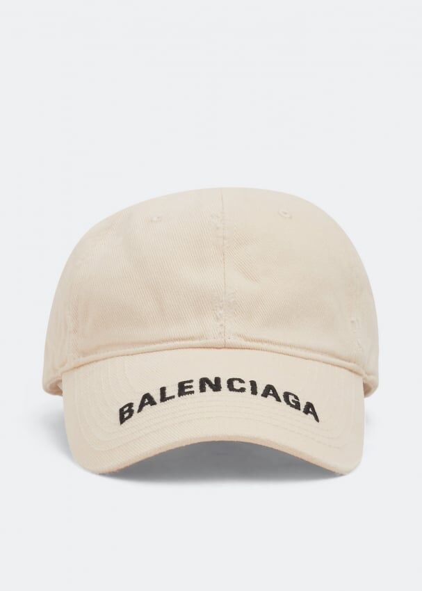 Кепка BALENCIAGA Logo cap, белый