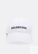 Кепка BALENCIAGA Classic baseball cap, белый
