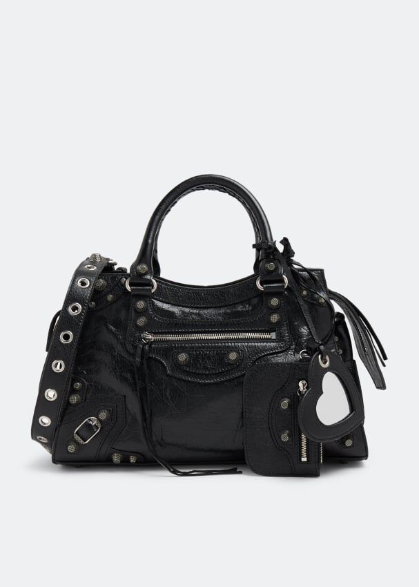 Сумка BALENCIAGA Neo Cagole City small bag, черный 736046210B01000 | Black фото 1