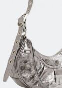 Сумка BALENCIAGA Le Cagole XS shoulder bag, серебряный