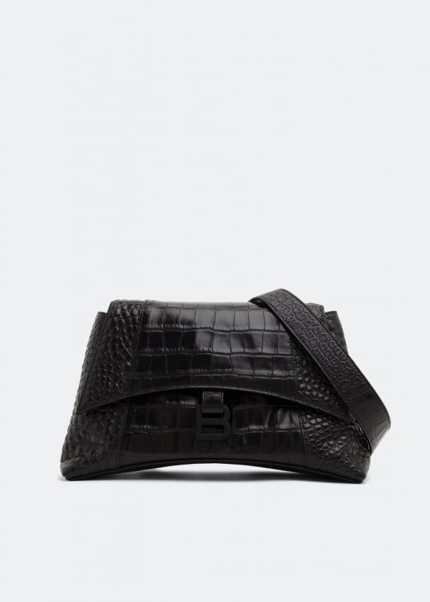 Сумка BALENCIAGA Downtown S shoulder bag, черный