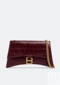 Сумка кросс-боди BALENCIAGA Crush XS chain bag, бордовый 736016210IX6526 | Burgundy фото 1