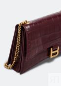 Сумка кросс-боди BALENCIAGA Crush XS chain bag, бордовый 736016210IX6526 | Burgundy фото 2