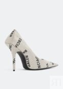 Туфли BALENCIAGA Square Knife BB pumps, серебряный 719769WBC528310 | Silver фото 3