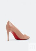 Туфли CHRISTIAN LOUBOUTIN Kate 85 pumps, бежевый 3191416PK1A | Beige фото 4