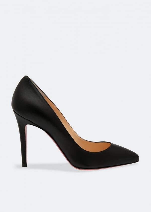 Туфли CHRISTIAN LOUBOUTIN Pigalle 100 pumps, черный 3160520BK01 | Black фото 1