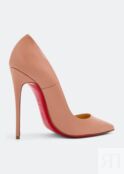 Туфли CHRISTIAN LOUBOUTIN So Kate 120 pumps, бежевый 3130694PK1A | Beige фото 4