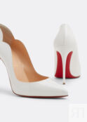 Туфли CHRISTIAN LOUBOUTIN Hot Chick 100 pumps, белый 1190911W222 | White фото 3