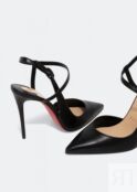 Туфли CHRISTIAN LOUBOUTIN Jenlove 100 pumps, черный 3210590BK01 | Black фото 2